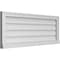 Ekena Millwork Vertical Surface Mount PVC Gable Vent w/ 2"W x 2"H , Brickmould Sill Frame, 42"W x 16"H GVPVE42X1603SN - alternate 4
